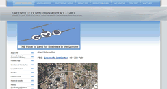 Desktop Screenshot of greenvilledowntownairport.com